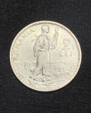 Moneda 2 lei 1910