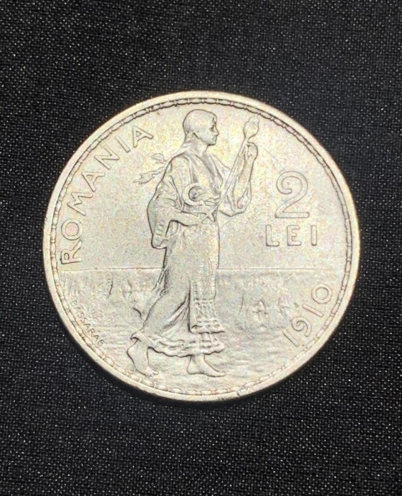 Moneda 2 lei 1910