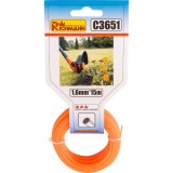 Cumpara ieftin Fir rezerva motocoasa, trimmer,​​​​​​​ 1.6 mm x 15 m, Richmann