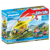 Set de joaca - City Life - Elicopter galben de salvare (71203) | Playmobil