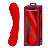 Cumpara ieftin Vibrator Punctul G Matt, Rosu, 19 cm, Pretty Love