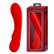 Vibrator Punctul G Matt, Rosu, 19 cm