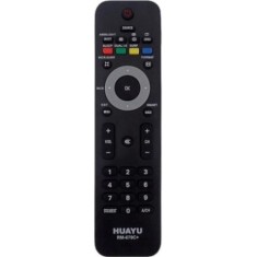 Telecomanda pentru TV Huayu Philips, Negru, RM-670C