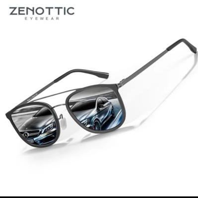 Ochelari de soare polarizați Pilot Aviator ZENOTTIC foto
