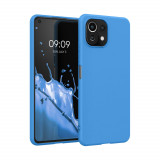 Husa pentru Xiaomi Mi 11 Lite 5G, Silicon, Albastru, 54726.157, Carcasa, Kwmobile
