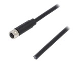 Conector M8 Femelă 5 PIN cu Cablu 3A 30V