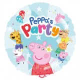 Balon folie Peppa&#039;s Party 43 cm