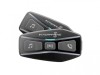 Intercom Moto Interphone U-COM 4 Twin Pack, Bluetooth 5.0, Raza 1km, 4 Rideri, Autonomie 15h, Universal, Impermeabil