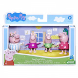 Peppa Pig Set Figurine Familia Pig Ora De Culcare, Hasbro