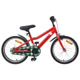 vidaXL Bicicletă pentru Copii 18 Inci pentru 5-7 ani Roșu 42009474