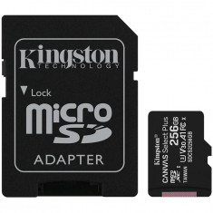 Kingston 256GB micSDXC Canvas Select Plus 100R A1 C10 Card + ADP EAN: 740617298710 foto