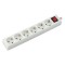 Prelungitor 6 cai, cu intrerupator, 3M, (3G1.5MM2) alb, V-TAC, SKU-8769