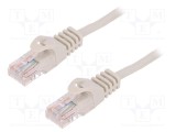 Cablul Patch U/UTP 5e Litat CCA PVC Gri 1,5m 26AWG LOGILINK