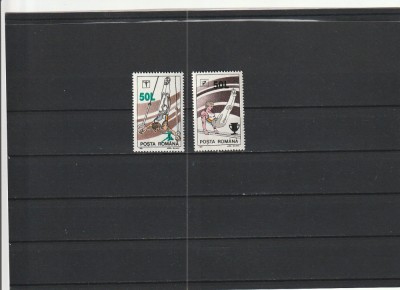 ROMANIA 1998 LP 1465 GIMNASTICA SUPRATIPAR SERIE MNH NESTAMPILATA foto