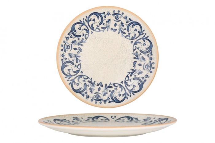 Bonna Farfurie pentru cină - Viento - Porţelan - 27 cm - set de 6