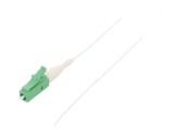 Cablul fibră optică LC/APC 3m LSZH Alb, QOLTEC