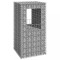 Gossi stalp cos gabion, 50x50x100 cm, fier