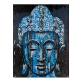 Tablou pictat manual Full Moon Buddha