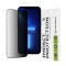 Folie sticla iPhone 13 Pro Max Techsuit 111D Privacy Full??A Glue, negru