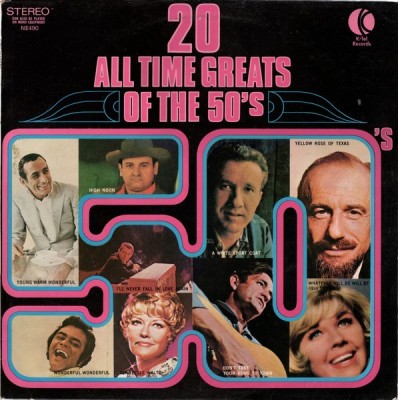 Vinil LP Various &amp;ndash; 20 All Time Greats Of The 50&amp;#039;s (VG+) foto