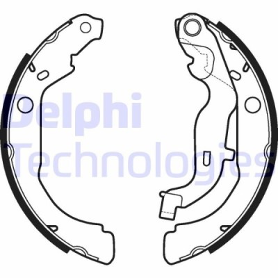 Delphi Set saboti frana foto