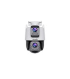 CAMERA IP Tenda, cube, wireless Wi-Fi 6 + 1 x RJ-45, pt. exterior, dual-lens full color night vision, dist. IR 30m, 2 x 3 Mpx rezolutie 2K, microfon,