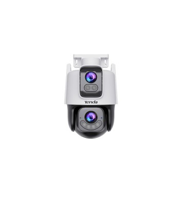 CAMERA IP Tenda, cube, wireless Wi-Fi 6 + 1 x RJ-45, pt. exterior, dual-lens full color night vision, dist. IR 30m, 2 x 3 Mpx rezolutie 2K, microfon, foto