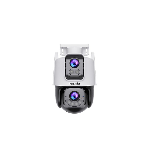 CAMERA IP Tenda, cube, wireless Wi-Fi 6 + 1 x RJ-45, pt. exterior, dual-lens full color night vision, dist. IR 30m, 2 x 3 Mpx rezolutie 2K, microfon,