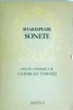 Sonete - William Shakespeare, Editura Junimea, Poezie, Literatura clasică, Coperta broșată, Limba Rom&acirc;nă