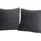 Set 2 huse pernute decorative din catifea cu fermoar, 50x50 cm, Madison, densitate 700 g/ml, Anchor