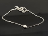 Cumpara ieftin Bratara din Argint 925 Punct de Lumina , Model Minimalist cu Zirconiu