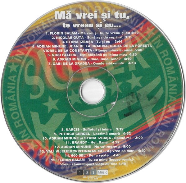 CD Mă Vrei Și Tu, Te Vreau Și Eu, original, fără coperți