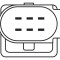 BOSCH 0 258 007 351 Sonda Lambda
