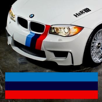 Sticker ornament auto model BMW ///M Power (50cm x 21cm) ManiaStiker foto