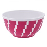 Bol Plastic, Fucsia, Dungi Albe, Capacitate 350ml