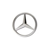 Emblema, Mercedes Benz, Inox, Argintiu