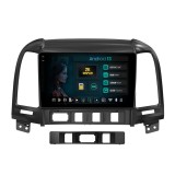 Cumpara ieftin Navigatie 2K HUB64 Hyundai Santa Fe (2006-2012), 8GB RAM, Android 13, Octacore, Slot Sim 4G, DSP, GPS, Wi-FI, Carplay, Android Auto, USB, Bluetooth, W