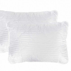 Set 2 Perne Somnart matlasate microfibra Striata, 50x70 cm Relax KipRoom