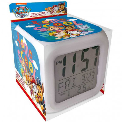 Ceas desteptator digital copii, Paw Patrol SunCity EWA19831PW foto