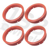 Inele Centrare Jante 73.1-63.4 mm Ford, Set 4 Bucati, Ghidaj Nou