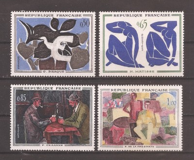 Franta 1960 - Arta franceza, MNH foto