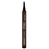 Marker Sprancene Microfilling Pen Magic Studio, Efect Micropigmentare 24h, Maro Mediu, 1.35g