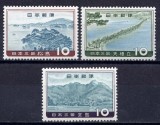 Japonia 1960 - Vederi, peisaje, munti, serie neuzata