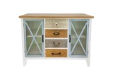Comoda lemn multicolor 105 x 36 x 78 cm