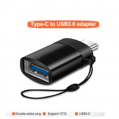 Adaptor OTG USB-C (tip C type-c) la USB 3.0 pt telefon, laptop foto