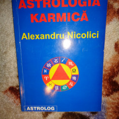 Astrologia karmica - Alexandru Nicolici 153pagini