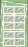 Aland (Finlanda) 1998 - Tenis, sport, carnet timbre autocolant, neuzat