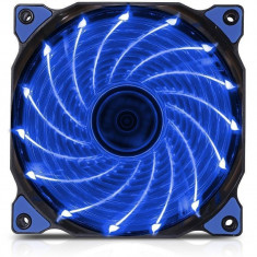 Ventilator pentru carcasa Segotep Polar Wind 120mm Blue LED foto