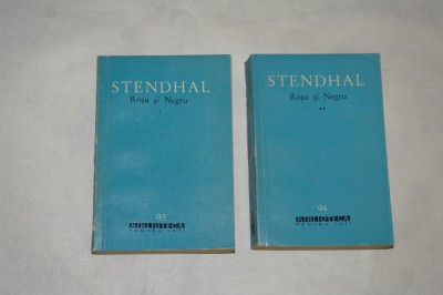 Rosu si negru - Stendhal - 2 vol - 1961 foto