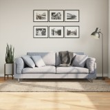 vidaXL Covor ISTAN, cu fire &icirc;nalte, aspect lucios, bej, 100x200 cm